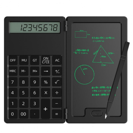Calculadora Con Tabla Escritura Borrable Tipo Agenda con Spen 2 EN 1